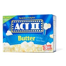 Act II Butter Microwave Popcorn