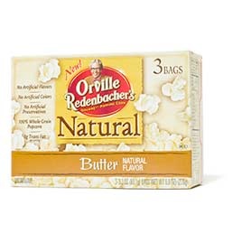 Orville Redenbacher’s Gourmet Popping Corn Natural Butter Flavor