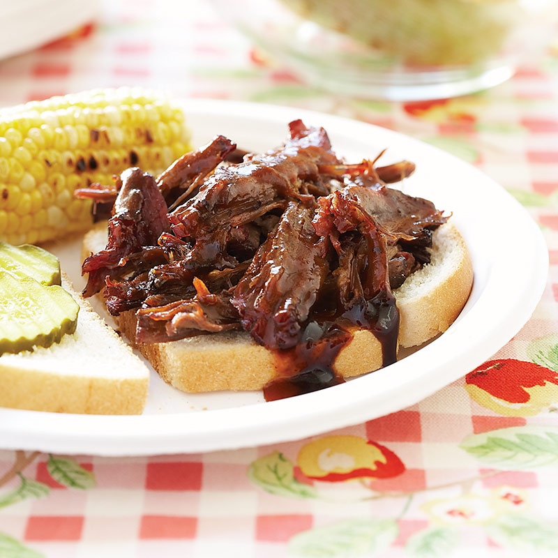 Shredded Barbecued Beef
