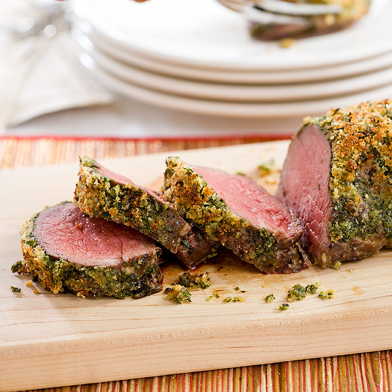 Herb-Crusted Beef Tenderloin Recipe - Cook's Country
