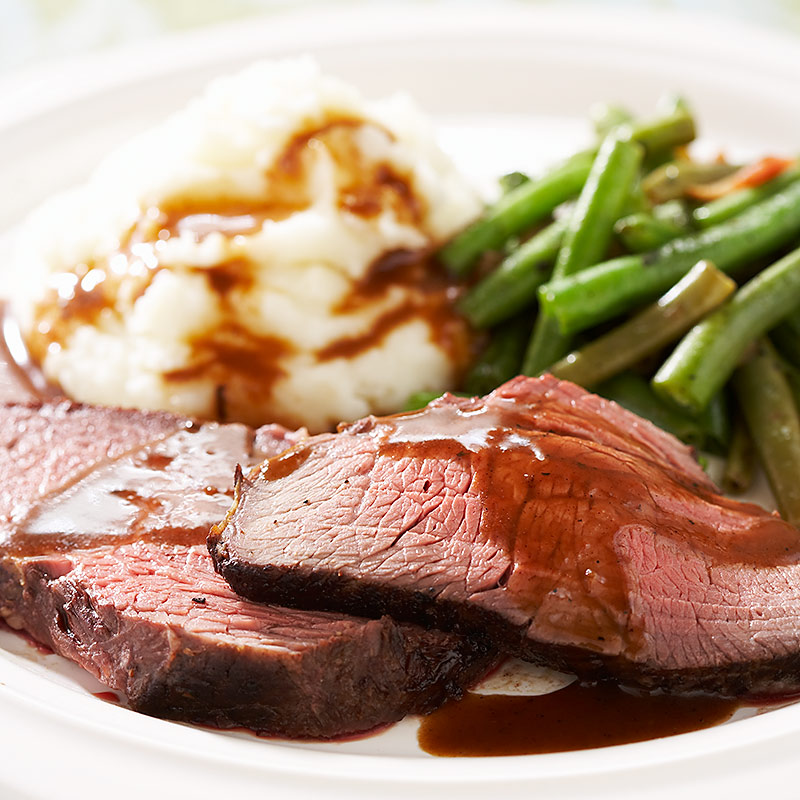 Classic Roast Beef and Gravy