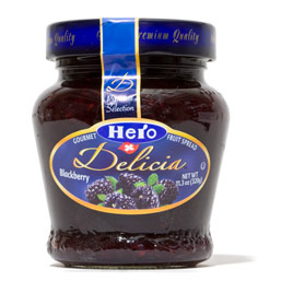Hero Delicia Blackberry Gourmet Fruit Spread