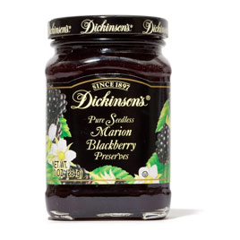 Dickinson's Pure Seedless Marion Blackberry Preserves