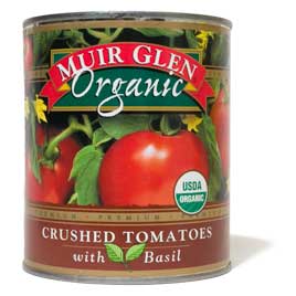 Muir Glen Organic Crushed Tomatoes with Basil