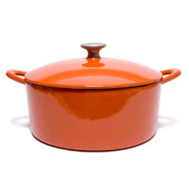Mario Batali Italian Essentials Enamel-on-Cast-Iron Pot