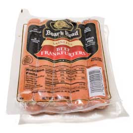 Boar's Head Skinless Beef Frankfurters