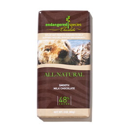 Endangered Species All-Natural Smooth Milk Chocolate