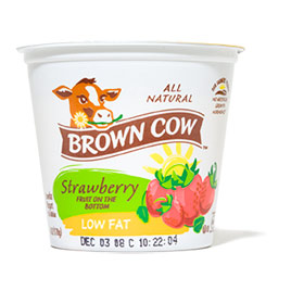 Brown Cow Strawberry Low Fat Yogurt 